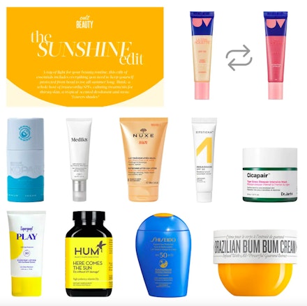 Cult Beauty summer box Cult Beauty summer box