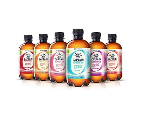 Gutsy Captain Kombucha ZERO 8 x 400ml (MixBox)