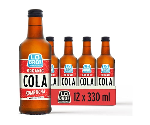 Lo Bros Organic Kombucha Cola 330ml