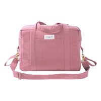 Rive Droite, Darcy Recycled Cotton Changing Bag Rosewood, £111
