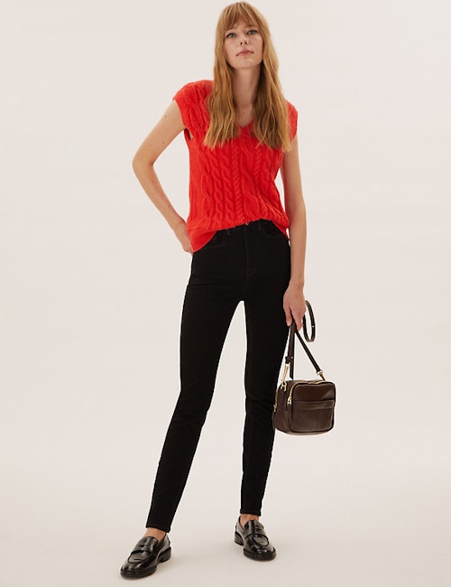 M&S, Magic Shaping High Waisted Skinny Jeans, £45