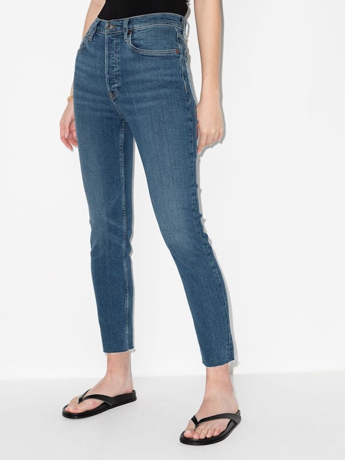 Re/Done, 90s high-rise cropped jeans, £270