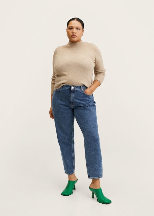 Mango, Mom high-waist jeans, £35.99