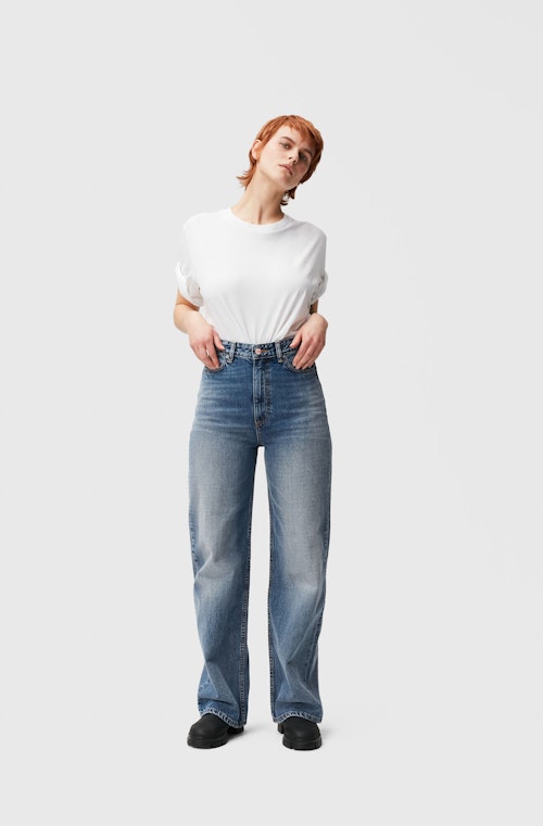 Ganni, Rigid Denim Magny Jeans, £195