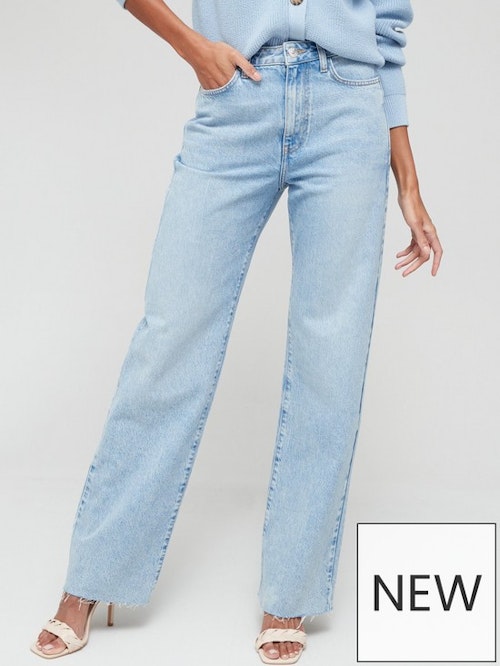 V by Very, New Forever Wide Leg Jean - Mid Wash, £35