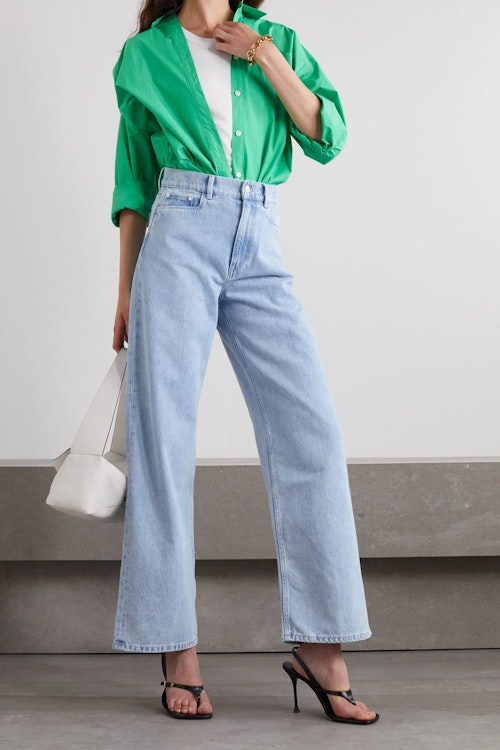 Wandler, Magnolia organic high-rise wide-leg jeans, £300
