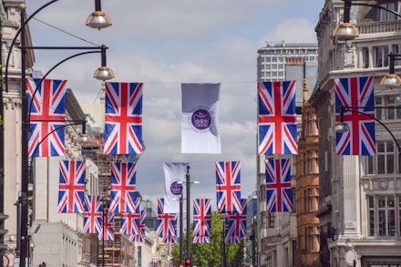 Union Jack flags Union Jack flags