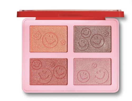 Ciatu00e9 London x Smiley Glow-To Illuminating Blush Quad, £27