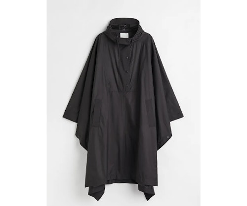 H&M Hooded rain cape, £39.99