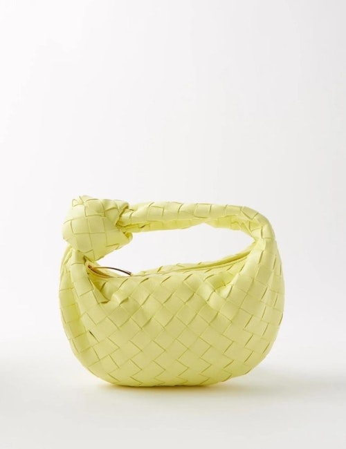Bottega Veneta Jodie Mini Intrecciato-Leather Bag