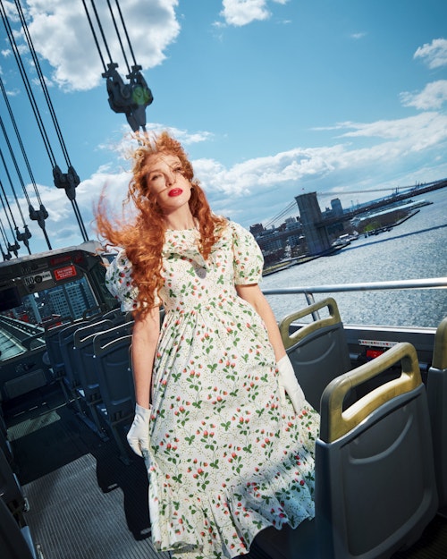 May Dress In Strawberry Field, £305