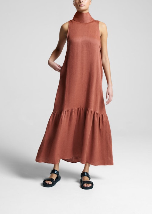 Asceno, Linen Maxi Dress, £380