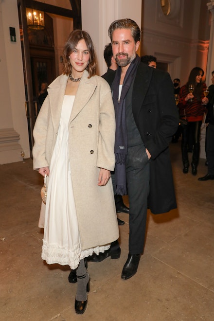Alexa Chung in Mango, February 2022 Alexa Chung in Mango, February 2022