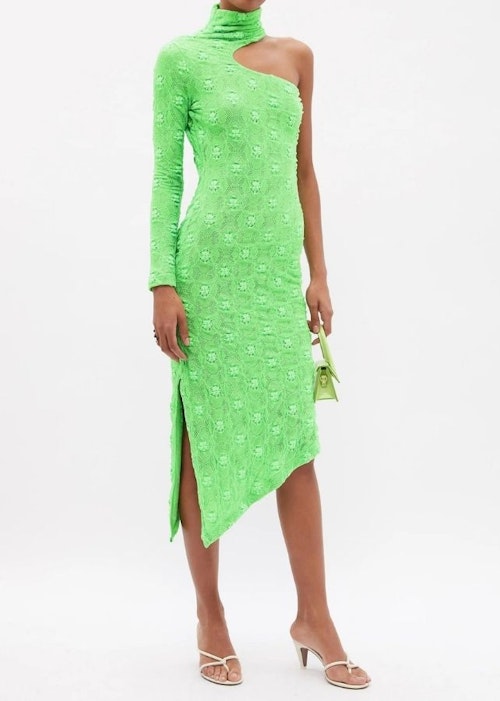 Rejina Pyo Kiki Asymmetric Cotton-Blend Dress