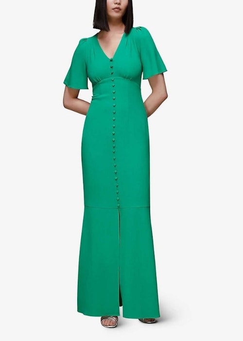 Whistles Molly Button-Through V-Neck