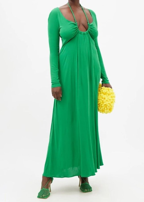 Proenza Schouler Halterneck Cutout Dress