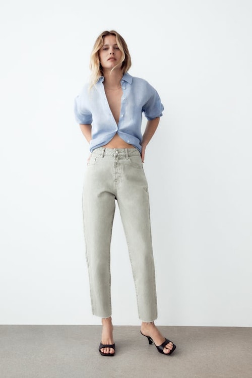Zara, Z1975 Mom Jeans, £29.99