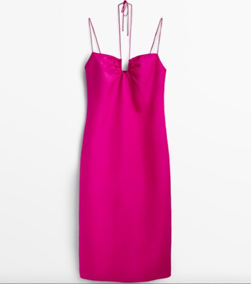 Massimo Dutti, Long Strappy Linen Dress, £119