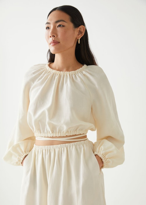 & Other Stories, Volumious Crop Top, £55