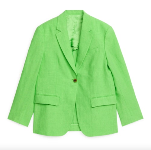 Arket, Oversized Heavy Linen Blazer, £135