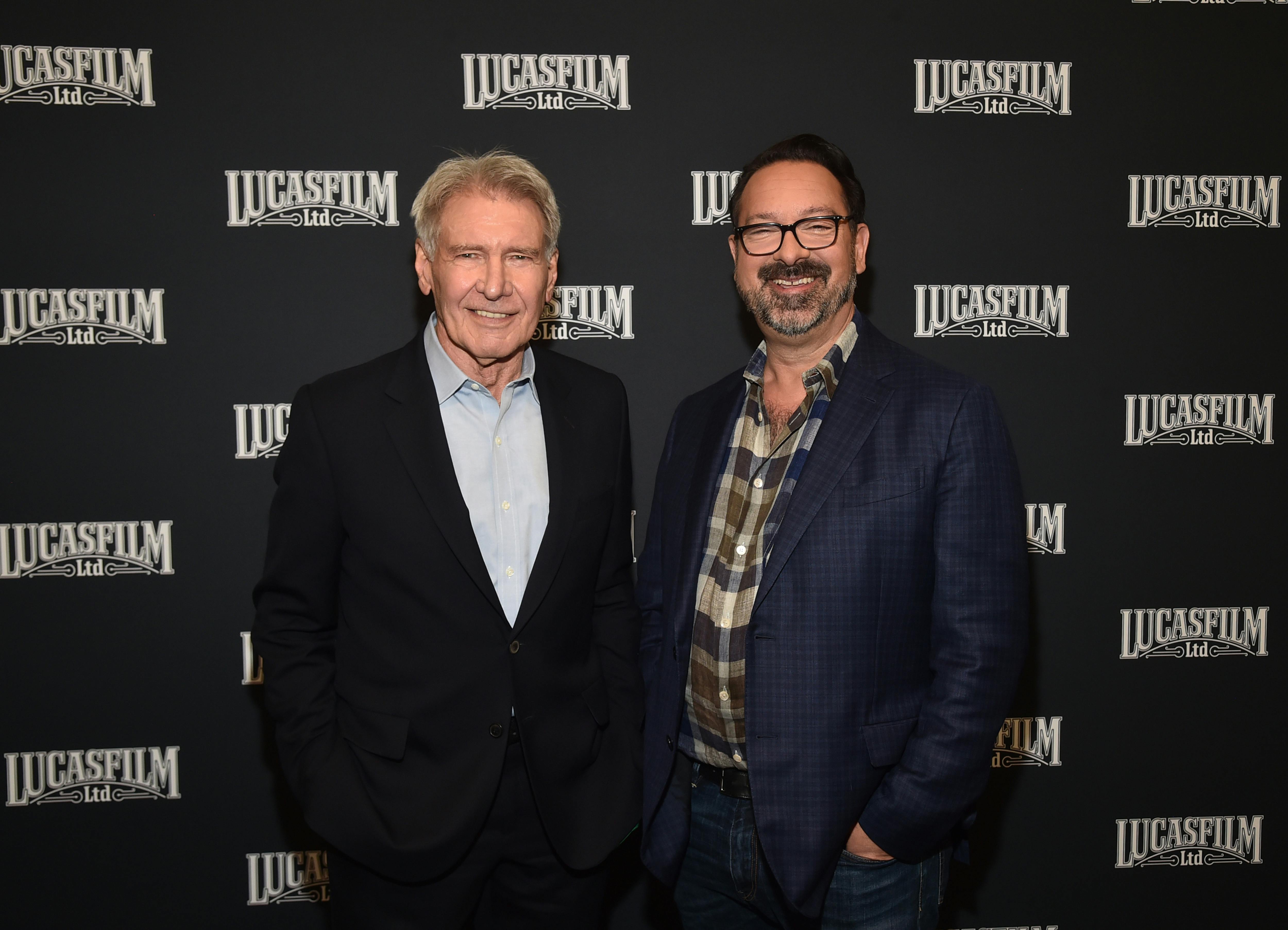 Harrison Ford and James Mangold at Star Wars Celebration