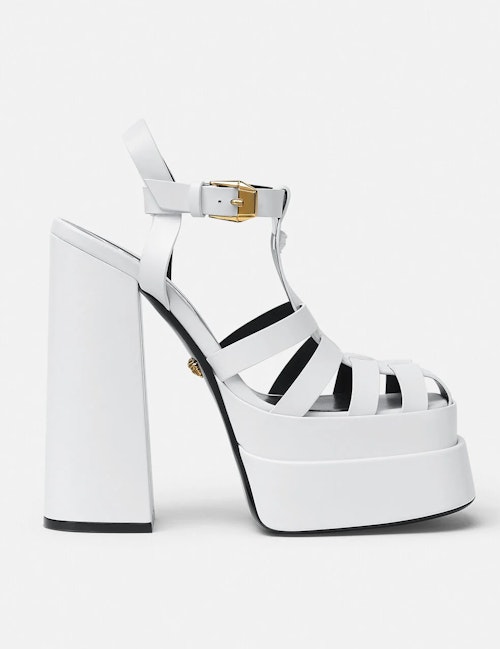 Versace, La Medusa Platform Sandals
