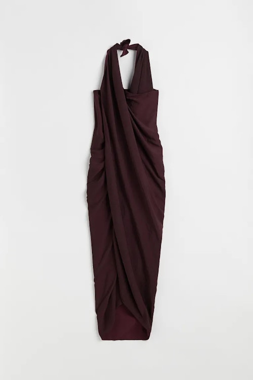 what to buy this weekend H&M, Dark Brown Sarong, £17.99