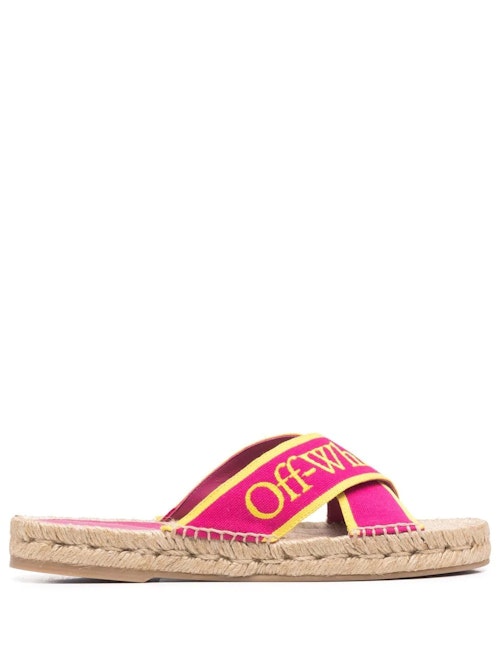 what to buy this weekend Off-White, Logo Strap Espadrille Sandals, £225
