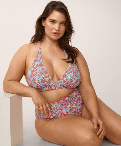 MANGO Printed Bikini Top, £35.99