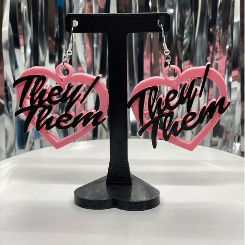 Etsy They/Them Earrings
