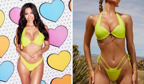 Gemma Owen's Lime Bikini
