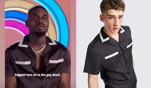 Dami's Black and White Silk Shirt (Introduction)
