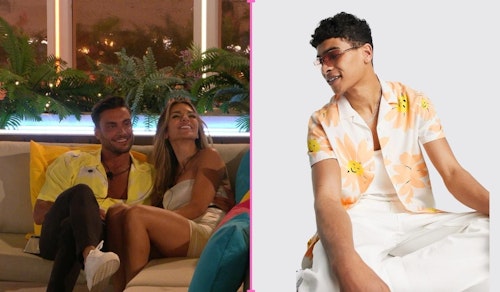 Love Island Davide's Yellow Flower Print Shirt (Week One)