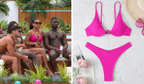 Amber Beckford's Pink Bikini