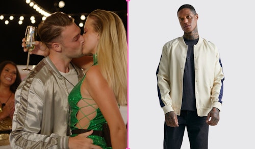 Love island Andrew's Gold Stripe Bomber Jacket (Week Two)