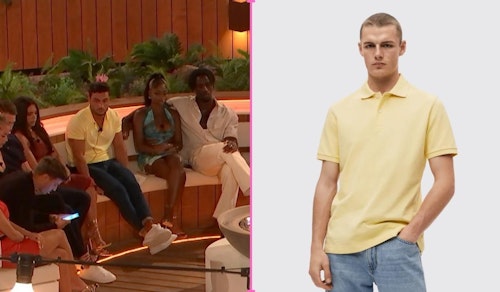Love Island Davide's Yellow Polo Shirt (Week Three)