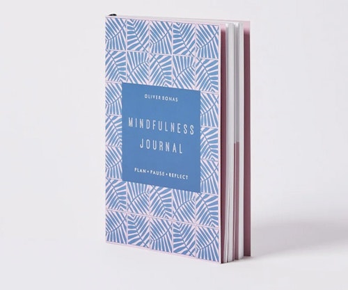 Nuno Blue Printed Mindfulness Journal A5