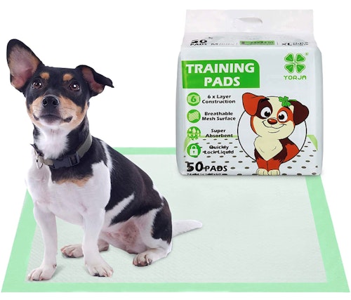 YORJA Puppy Training Pads 50 Pack-60 x 60cm