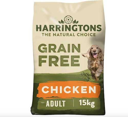 Harringtons The Natural Choice Dry Dog Food, Chicken & Sweet Potato, 15kg