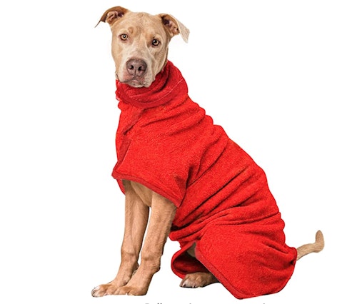 PETTOM Microfibre Dog Drying Coat for Small Dogs