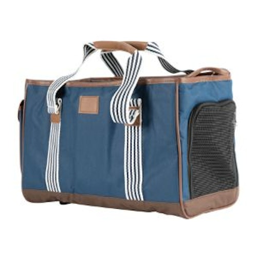 Pets at Home Navy Pet Carrier with Pockets