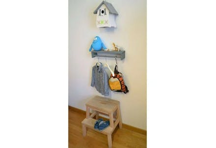 Spice rack as a shelf Spice rack as a shelf