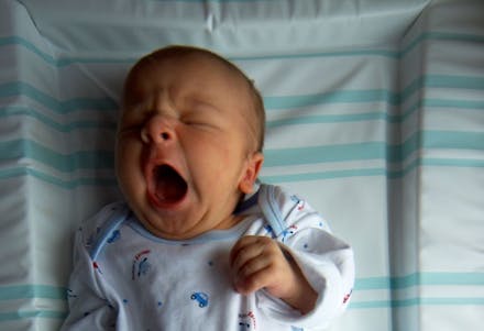 The time your baby rolled off the mat The time your baby rolled off the mat