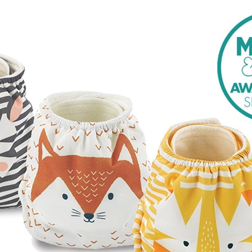 Kit & Kin reusable cloth nappy Review