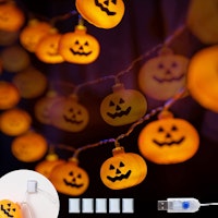 Pumpkin fairy lights