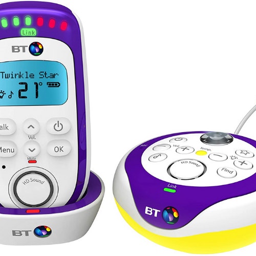 BT 350 Digital Baby Monitor Lightshow