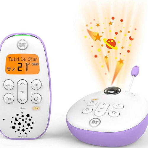 BT Digital Audio Baby Monitor 450 Lightshow