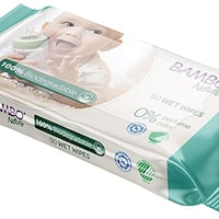 Bambo Nature 100% Biodegradable Wet Wipes - Pack of 50