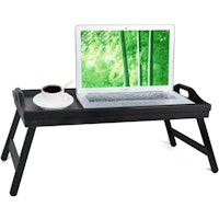 Bed Tray Table with Folding Legs