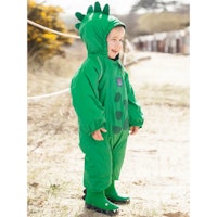 Dinosaur Fleece Lined All-in-One